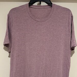 Lululemon Heathered Mauve Scooped T-Shirt